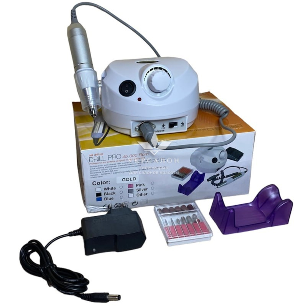 Фрезер на акумуляторі для манікюру та педикюру ZS-601 Pro (оригінал)