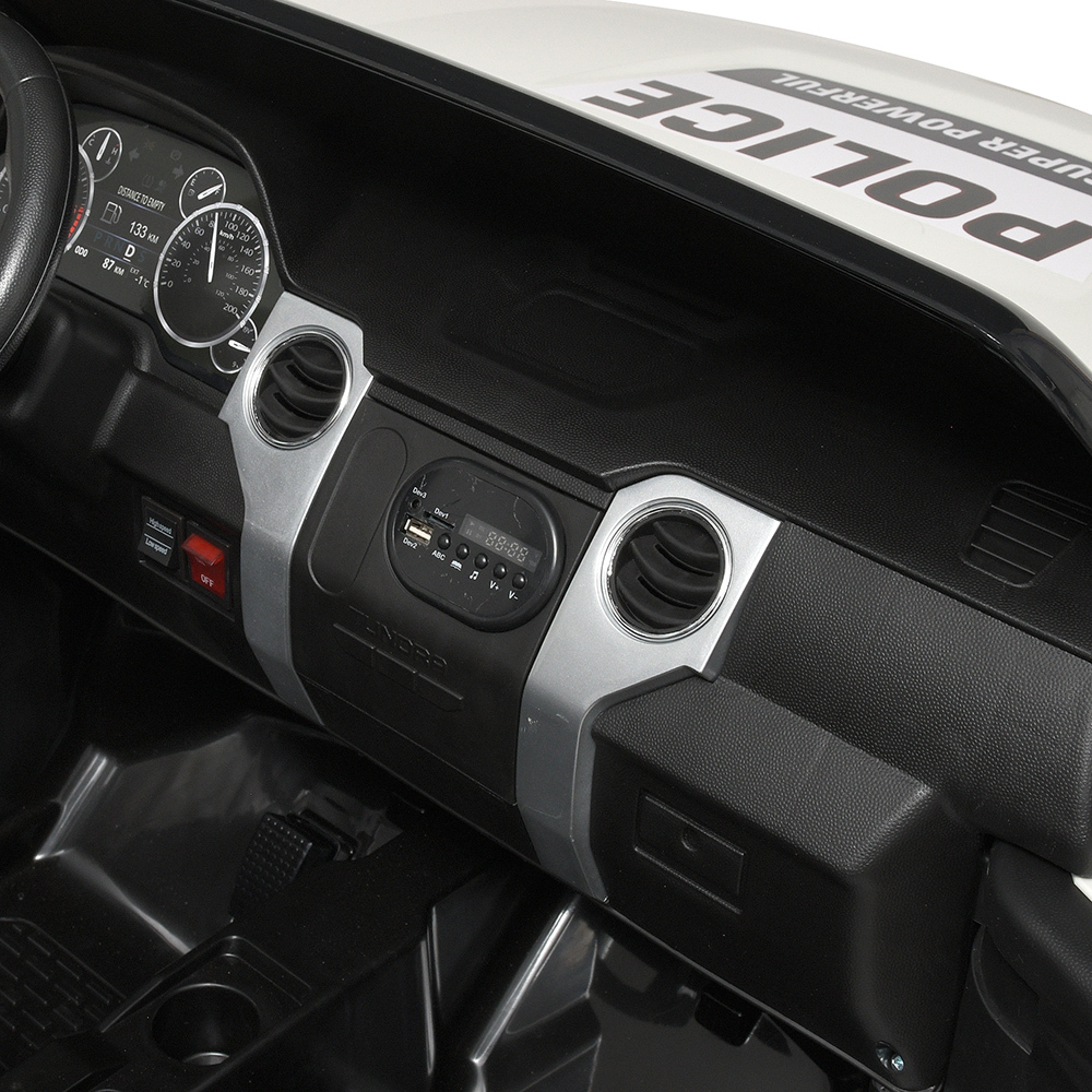 Детский двухместный электромобиль внедорожник Toyota Tundra 400W JJ2255EBLR