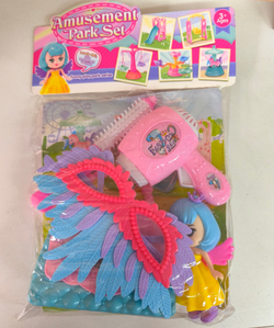 Игровой набор «Парк аттракционов» с куклой и аксессуарами