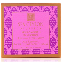 Омолаживающий, питательный крем для сухой и чувствительной кожи Бакучиол 100 г, SPA Ceylon