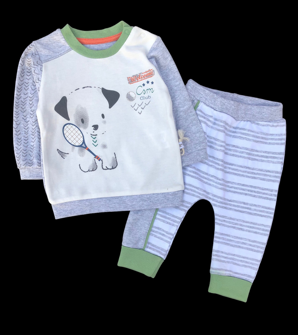 Костюм 2в1: реглан, штани "Dog" ТМ "Caramell" (74 см)