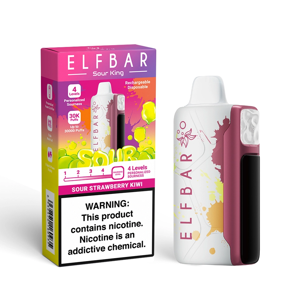 Elf Bar Sour King - Sour Strawberry Kiwi (5%)