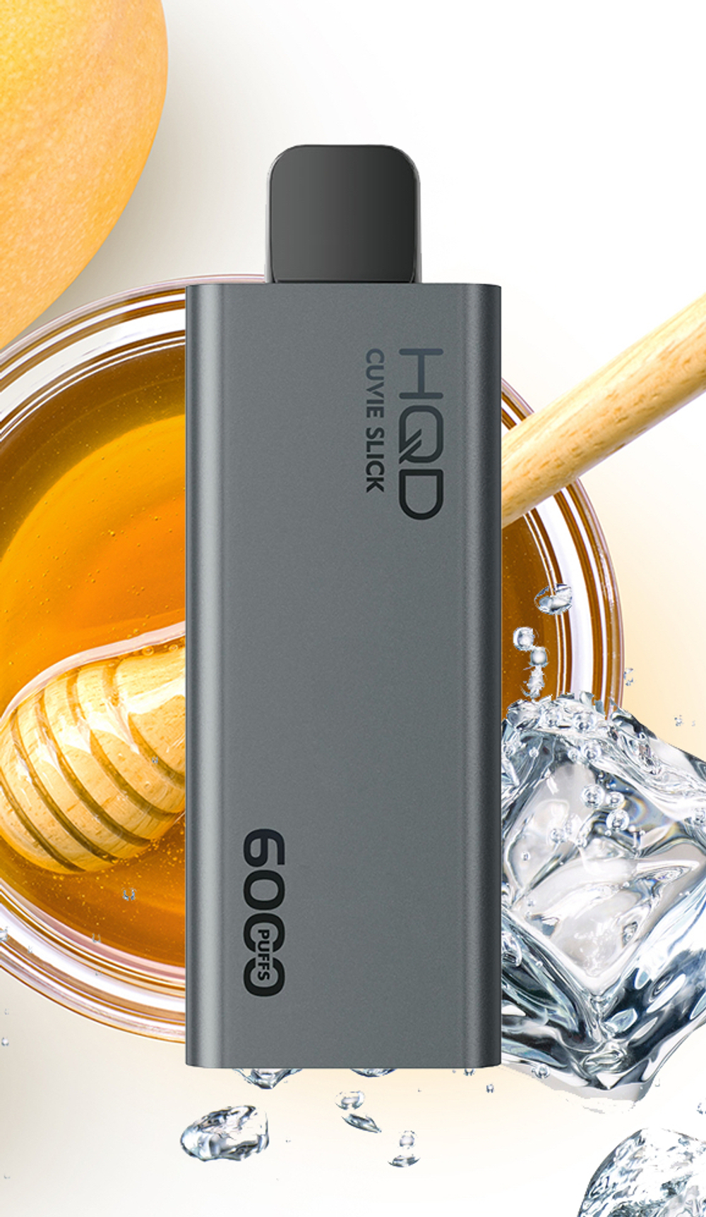 HQD SLICK 6000 Mango Honeydew Ice (5%nic)
