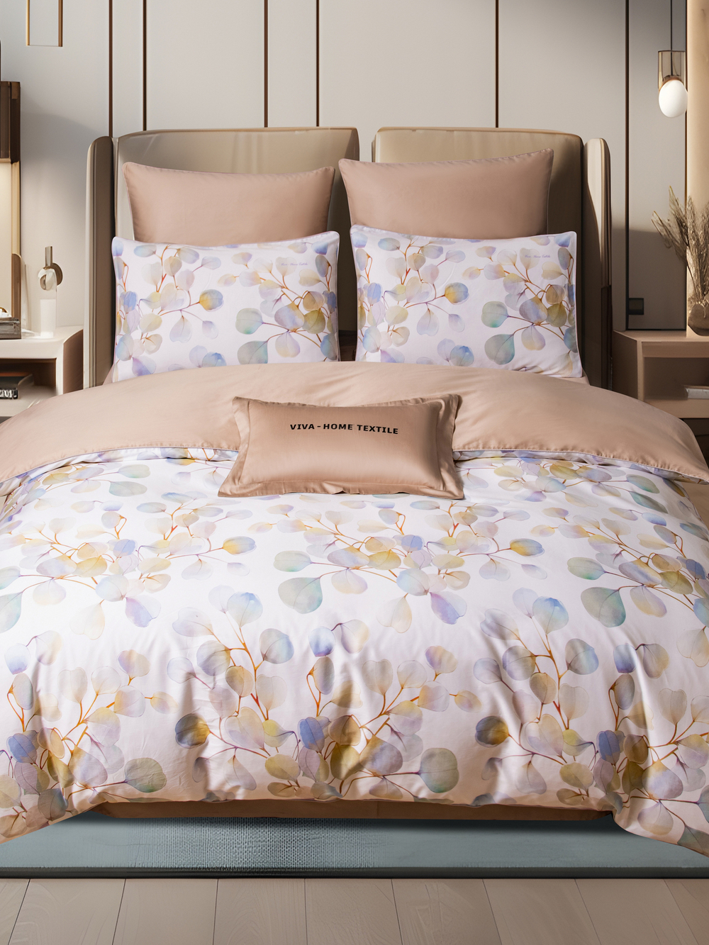 Комплект постельного белья Сатин Премиум CPA048