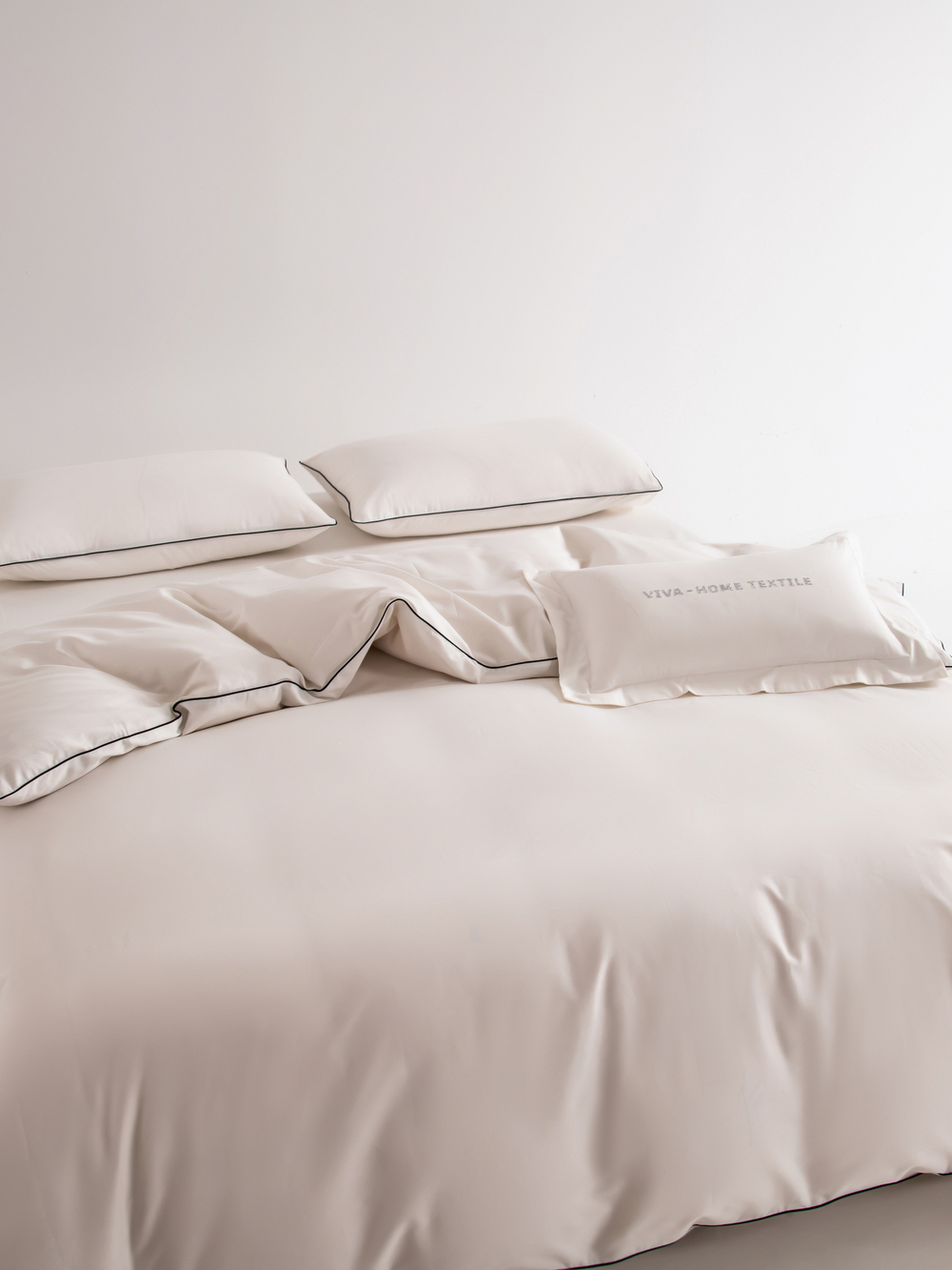 Комплект постельного белья Однотонный Сатин Элитный OCE023