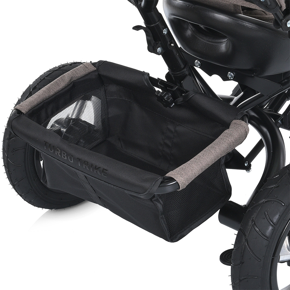 Дитячий триколісний велосипед Turbo Trike MT 1006 гумові колеса
