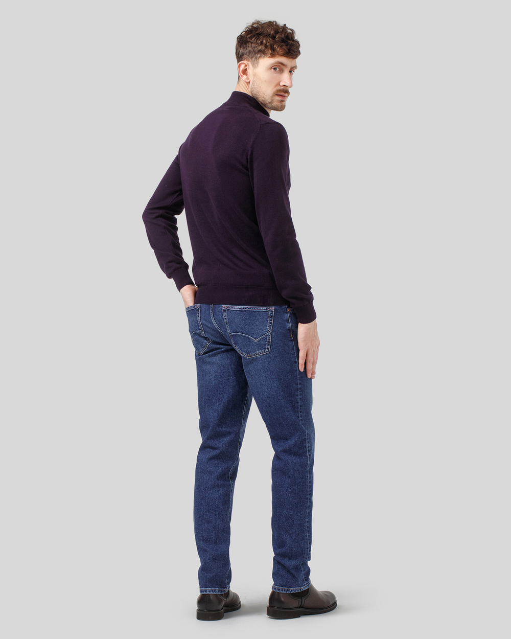 Джинси чоловічі Straight Fit сині (арт. 8862300901)