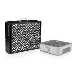 Вытяжка Cyclone X3 Silver с НЕРА-фильтром 72W для маникюра и педикюра