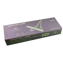 Настільна світлодіодна лампа безтіньова на струбціні Global Fashion (9501), 30 Вт, біла