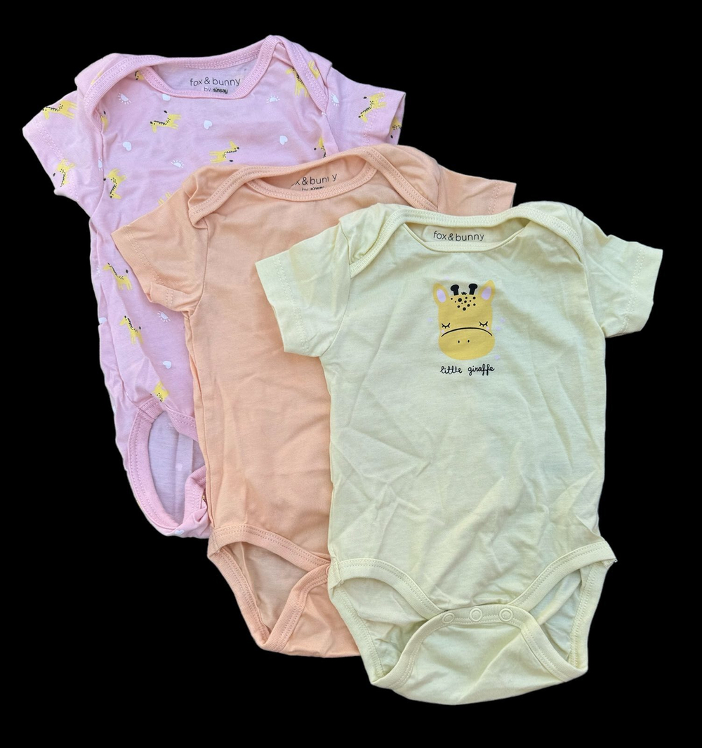 Боді-футболка "Little giraffe", бавовна "SinSay" (56 см)