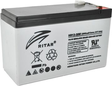 Акумуляторна батарея AGM RITAR 12V 7.0Ah (HR1228W)