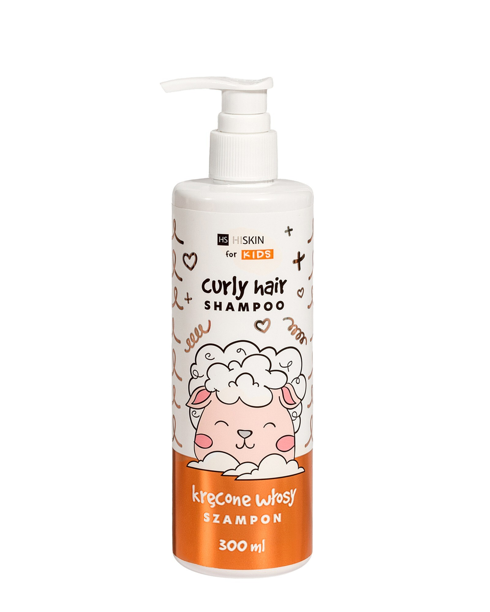 Шампунь для кучерявого волосся HiSkin Kids Curly 300 мл (5905359804901)