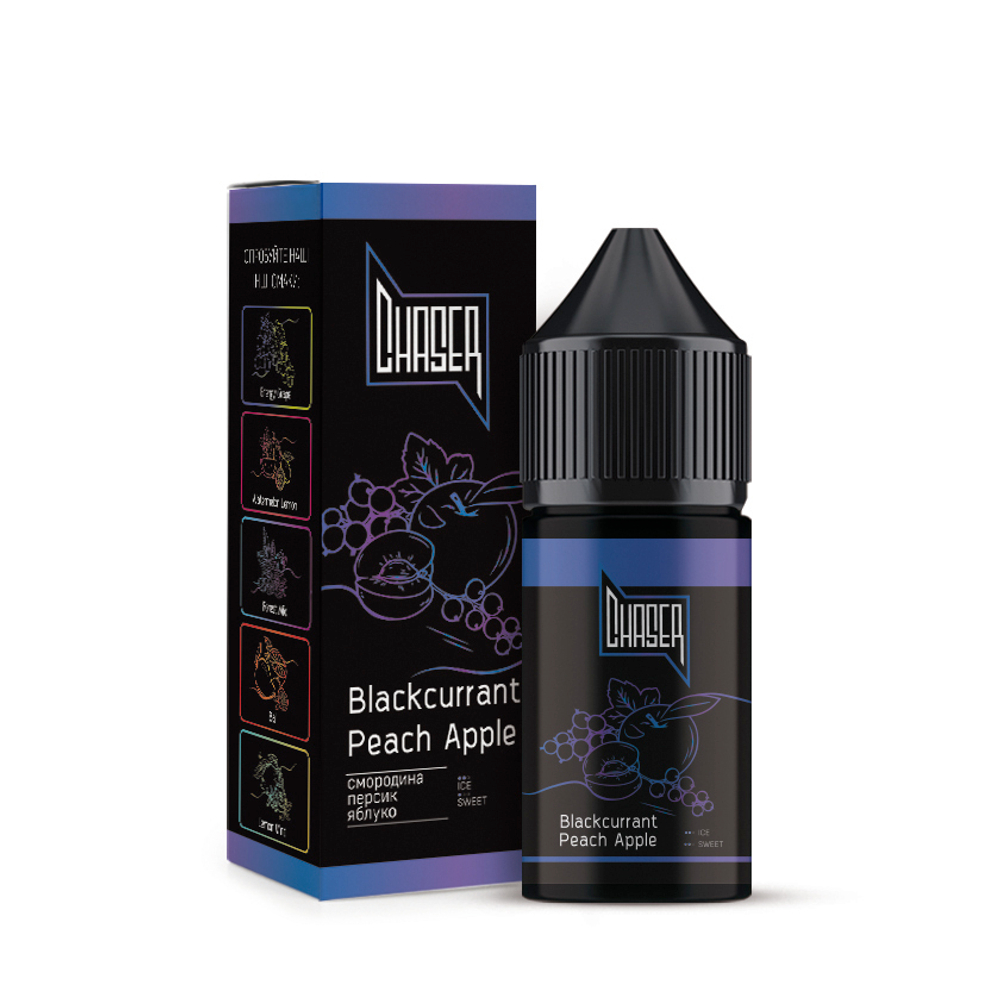 CHASER BLACK Blackcurrant Peach Apple (5%nic, 30ml)