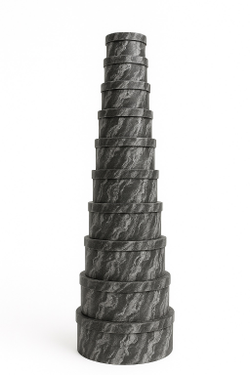 Набор подарочных коробок (серый)