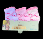 Шкарпетки "Сердечки", котон ТМ "Karatepe socks" (0-6 міс)