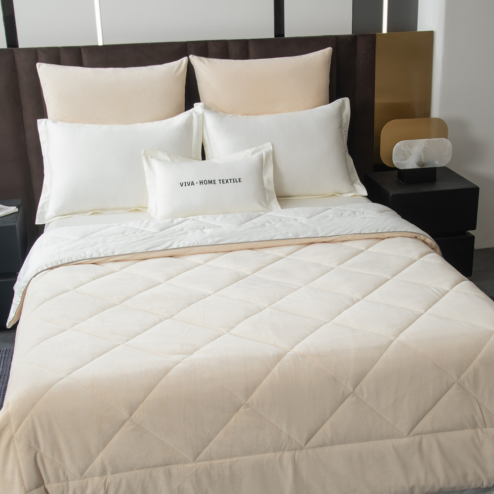 Комплект постельного белья Сатин Velvet Premium с Одеялом VP007