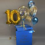 Коробка с шарами для мальчика