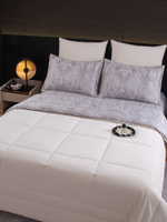 Комплект постельного белья Сатин Velouria Luxe с Одеялом VL002