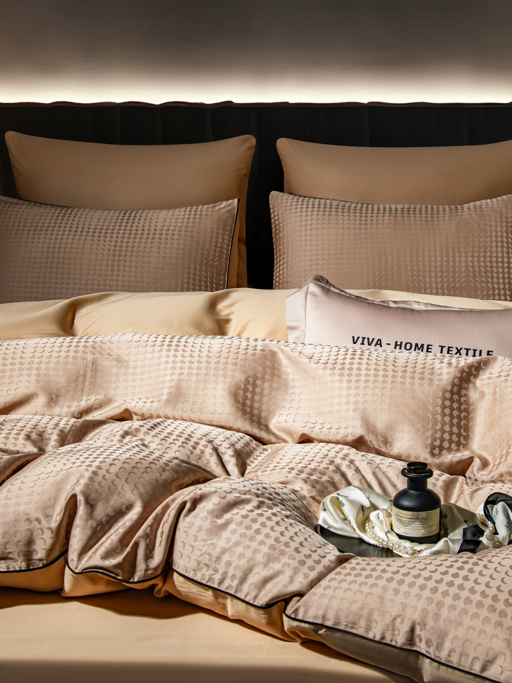 Комплект постельного белья Сатин-Жаккард Тессоро MT004