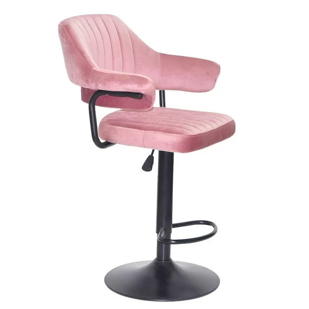 Стілець для візажу Jef velor black