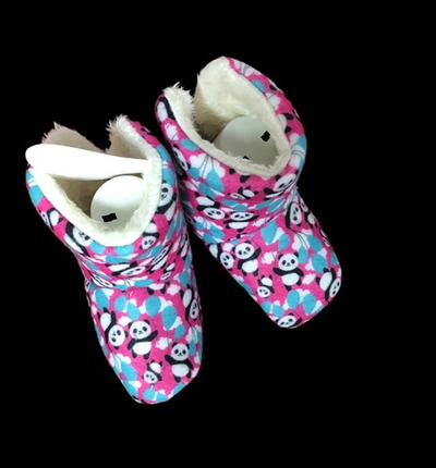 Пінетки-чобітки, фліс, штучне хутро ТМ "Kindo"