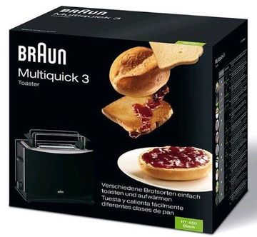 Тостер BRAUN HT 450 BK
