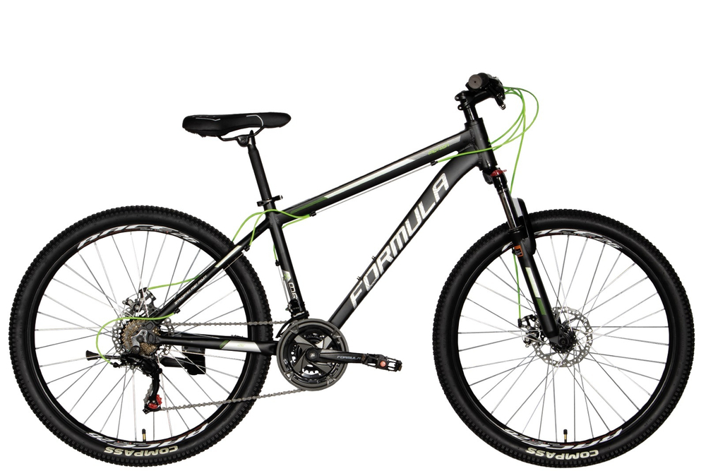 Велосипед горный алюминиевый 26 дюймов Formula Motion DD 2024, рама 16"