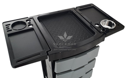 Парикмахерская тележка Pomocnik DUO Grey