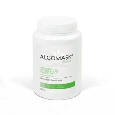 Альгінатна маска з Яблуком Organic Apple Peel off mask, Algomask