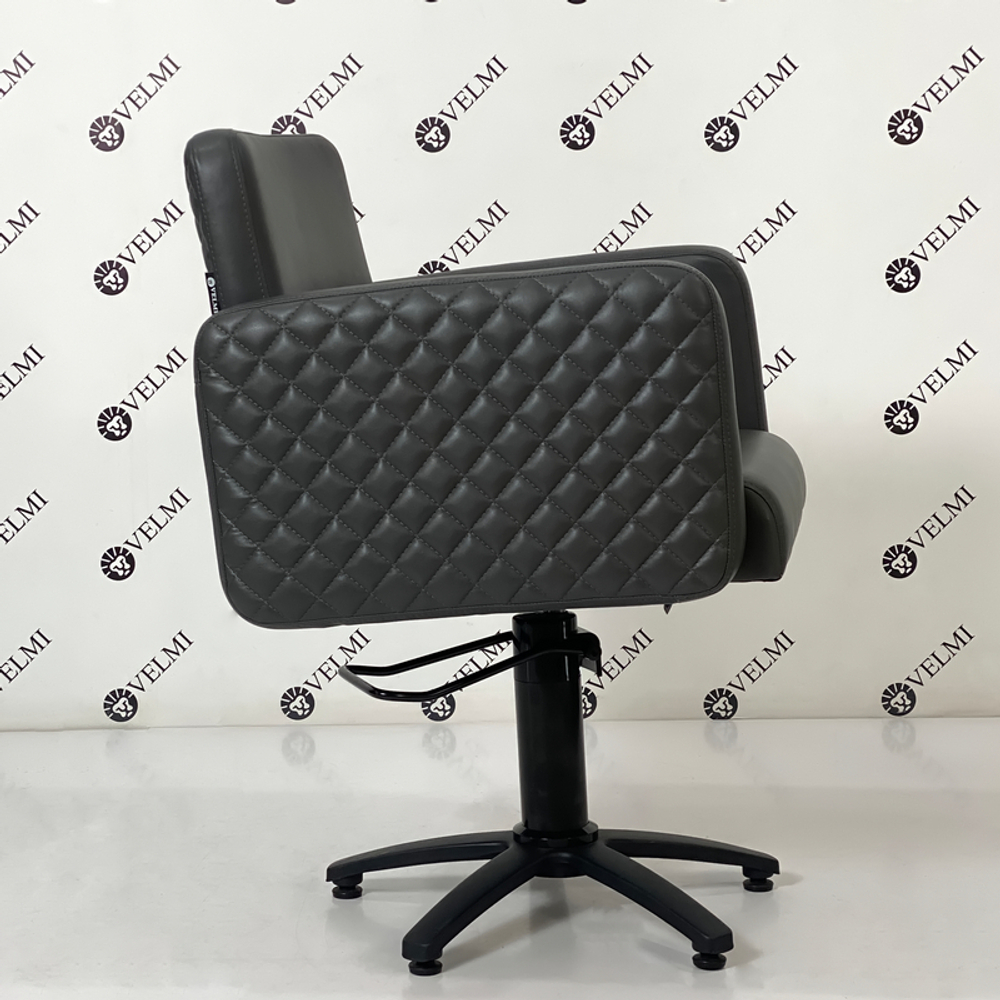 Комплект парикмахерской мебели Polo Premium Lux Black на пятилучье