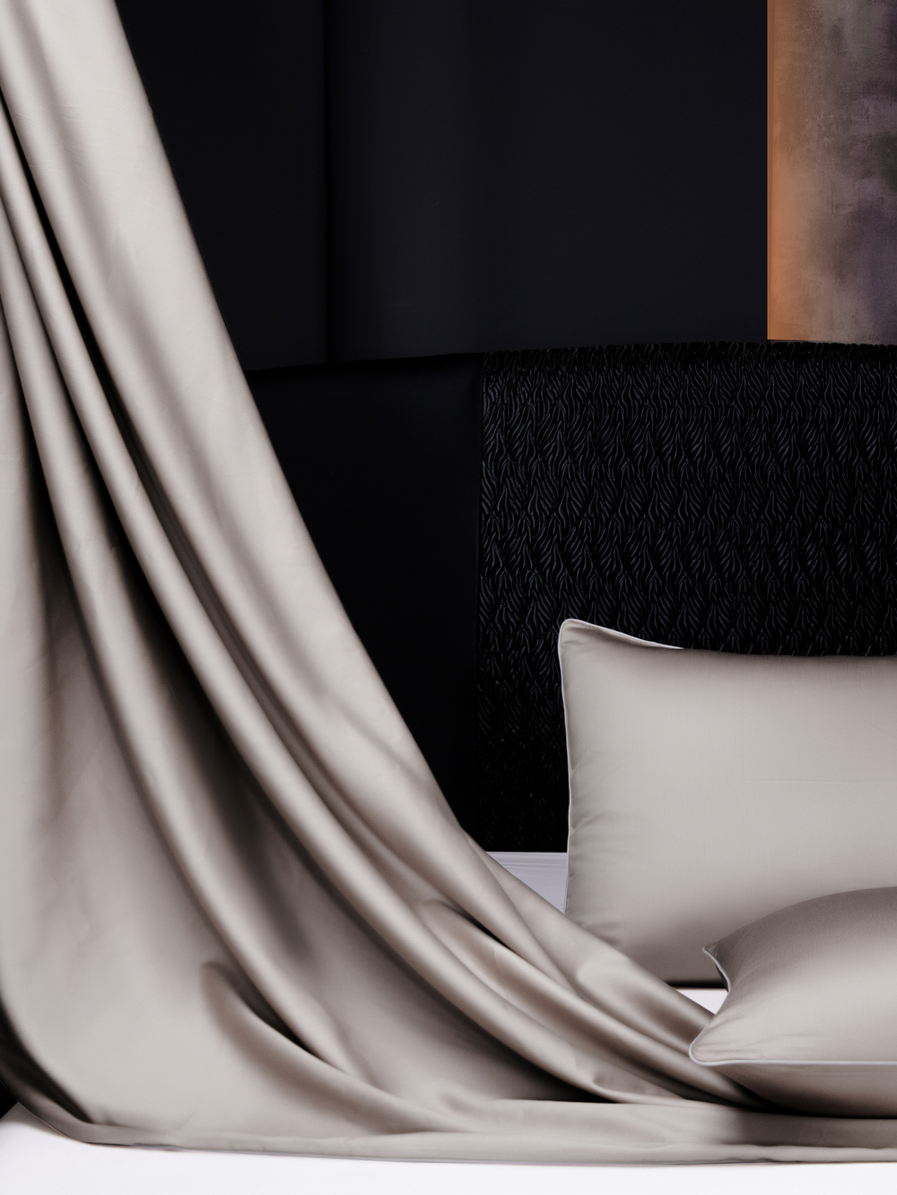 Комплект постельного белья Однотонный Сатин Премиум OCP006