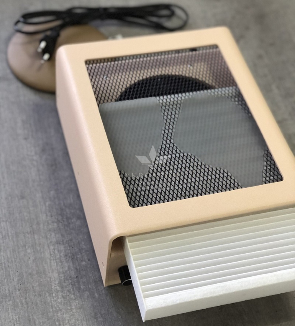 Настольная вытяжка с фильтром Air Max NF 9 Tornado plus бежевая