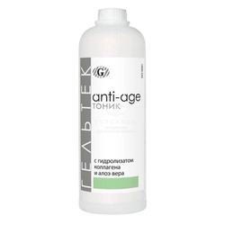 Тоник с гидролизатом коллагена и экстрактом Aloe Vera серии Anti-Age, Гельтек