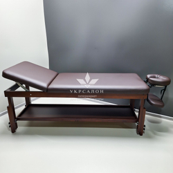 Стационарный массажный стол KP-10 Brown