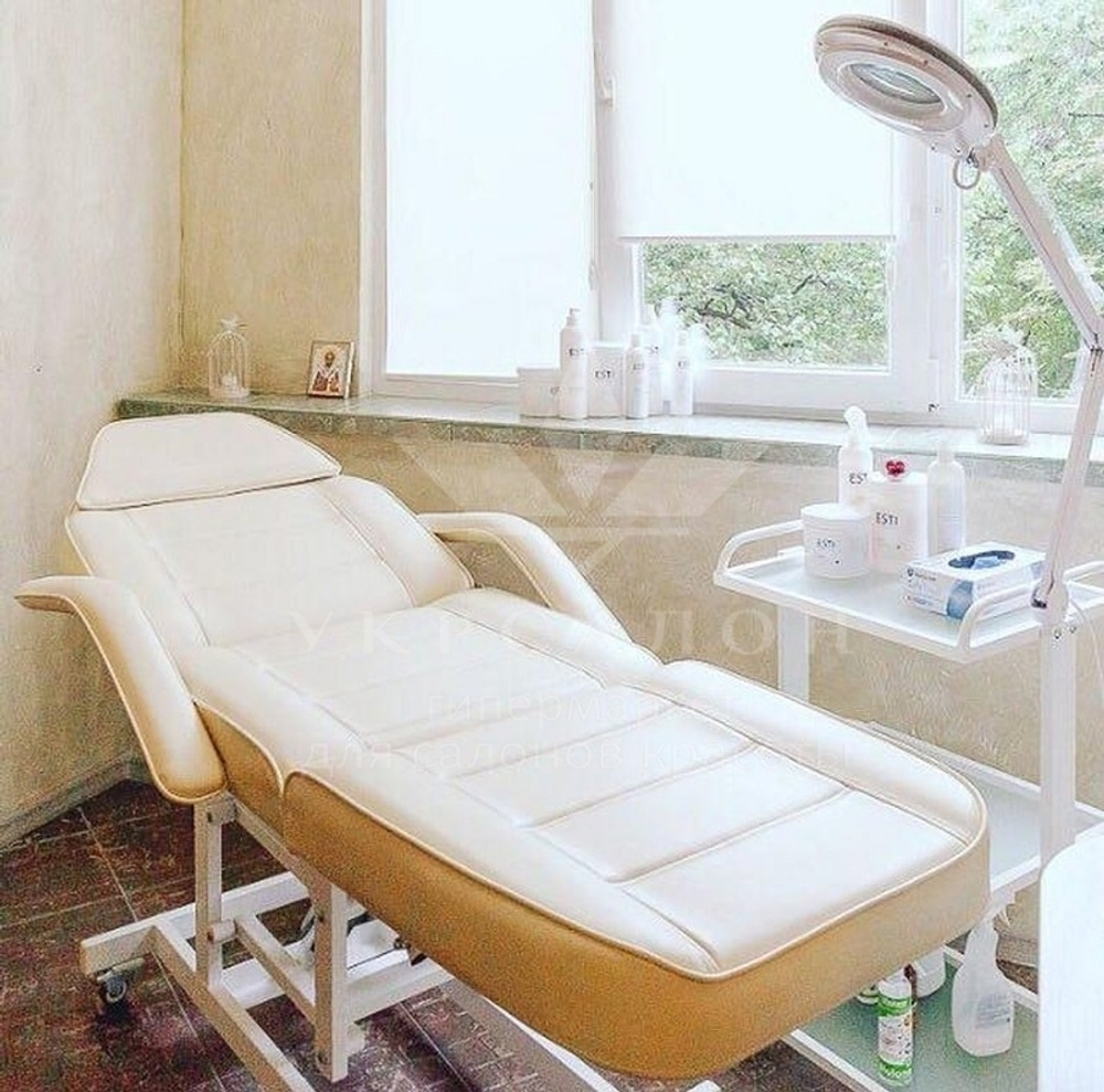 Кушетка косметологическая 233 бежевая