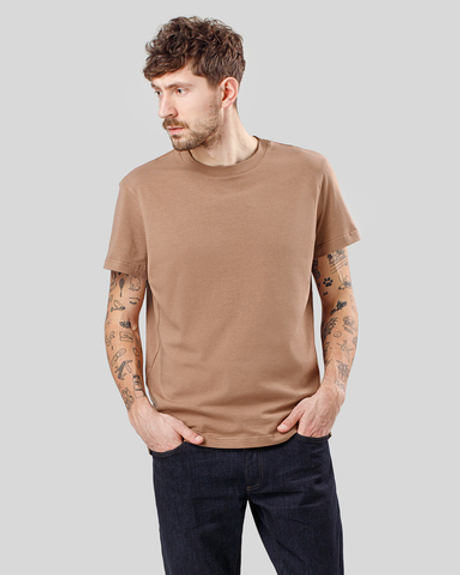 Футболка чоловіча коричнева (арт. 7462300503)