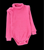 Боді-водолазка, рубчик з начосом ТМ "Пташка" (92 см)