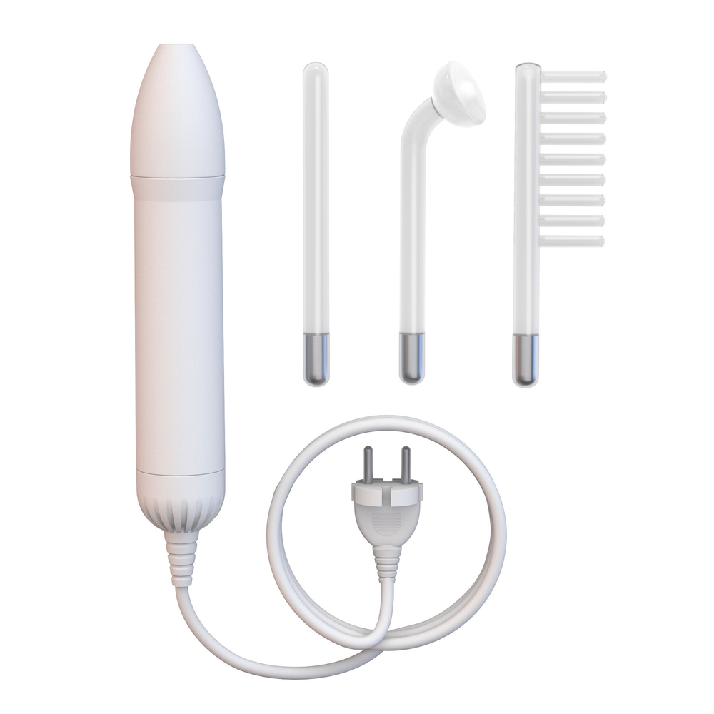 Аппарат Дарсонваль white с сумкой и набором электродов (17 шт)