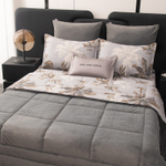 Комплект постельного белья Сатин Velouria Luxe с Одеялом VL009