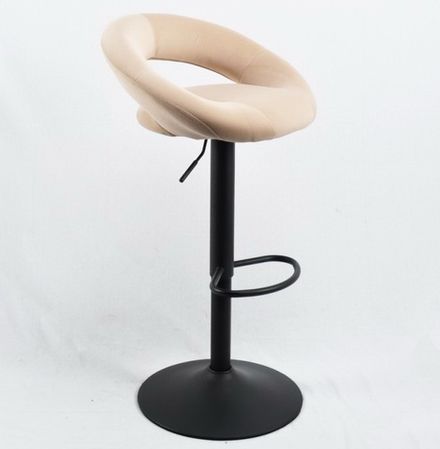 Стільчик для визажу Kler velor Black