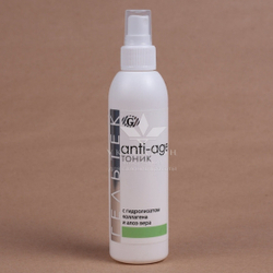 Тоник с гидролизатом коллагена и экстрактом Aloe Vera серии Anti-Age, Гельтек