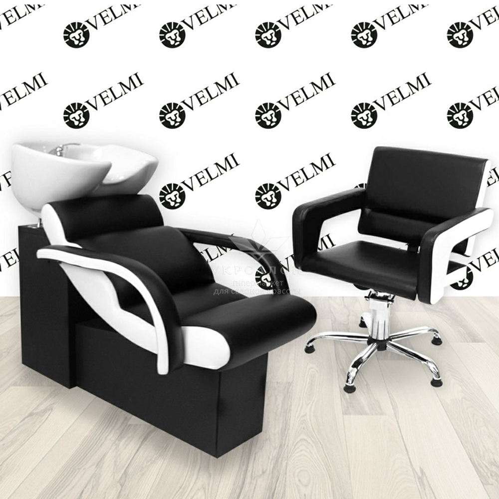 Комплект перукарських меблів Cheap One з кріслом Flamingo