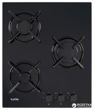 Варильна поверхня газова VENTOLUX HG430 K4G (BK)