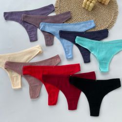 Базові стрінги в рубчик