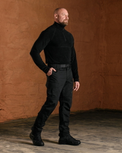 Кофта флісова чорна чоловіча (арт. 4562200601)