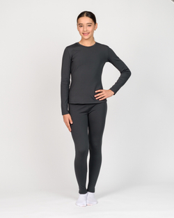 Термобілизна для дівчинки темно-сіра (арт. 5722400304)