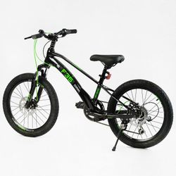 Детский спортивный велосипед 20 дюймов Corso F35 магниевый, оборудование Shimano