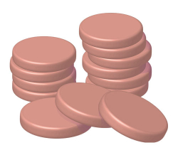 Віск в дисках, 1 кг. 3 види