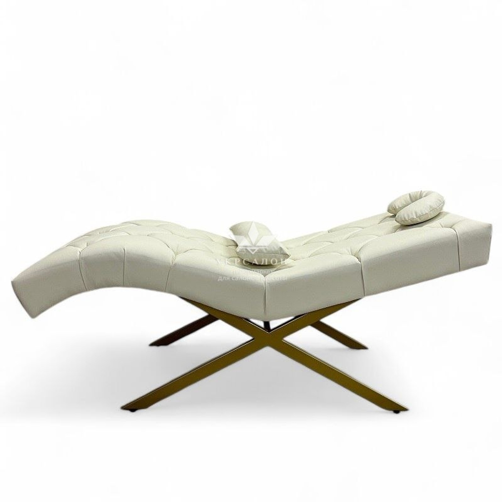 Анатомічна кушетка Mark 555-09 з гудзиками для лашмейкерів та бровістів