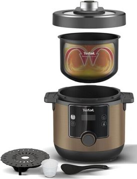 Мультиварка-скороварка TEFAL Turbo Cuisine Maxi CY777G10